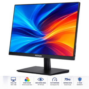 PERIOR 15.6" Full HD IPS TFT Monitor – Vivid Colors. Crystal Clear Visuals.