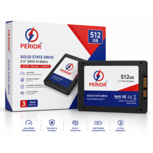 PERIOR 512GB SATA III Solid State Drive – 2.5" SSD